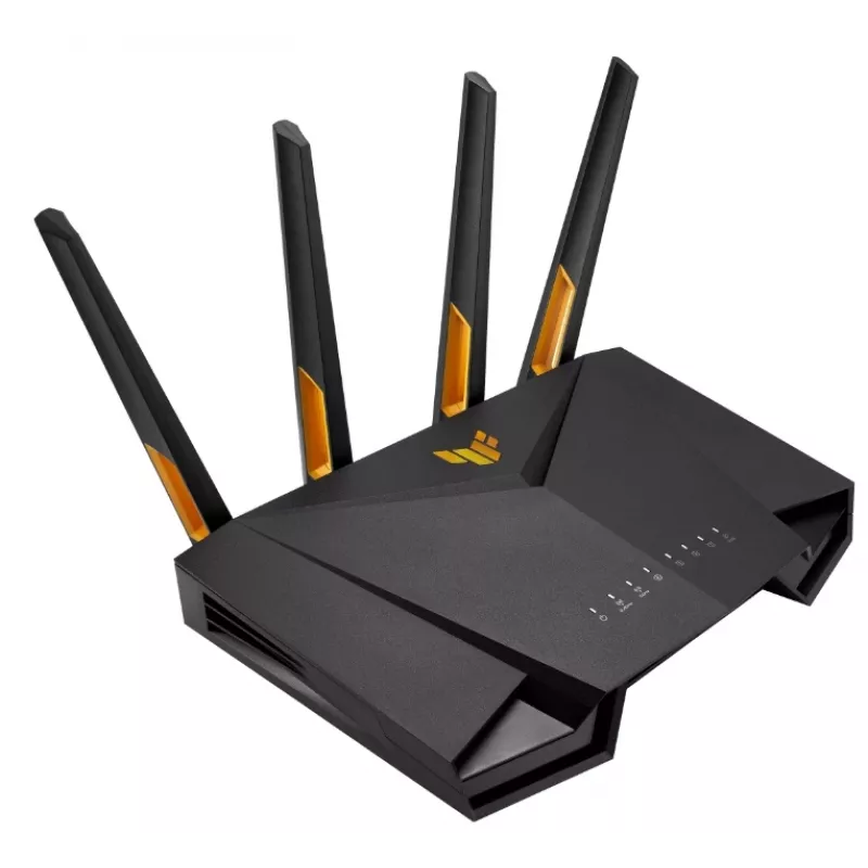 ASUS TUF-AX4200 belaidis maršrutizatorius Gigabit Ethernet Dviejų juostų (2.4 GHz / 5 GHz) Juoda