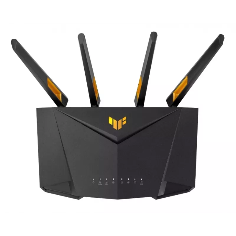 ASUS TUF-AX4200 belaidis maršrutizatorius Gigabit Ethernet Dviejų juostų (2.4 GHz / 5 GHz) Juoda