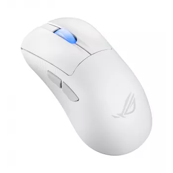 ASUS ROG Keris II Ace Wireless AimPoint White pelė žaidimams Dešiniarankė RF Wireless + Bluetooth + USB Type-A Optinė 42000 DPI