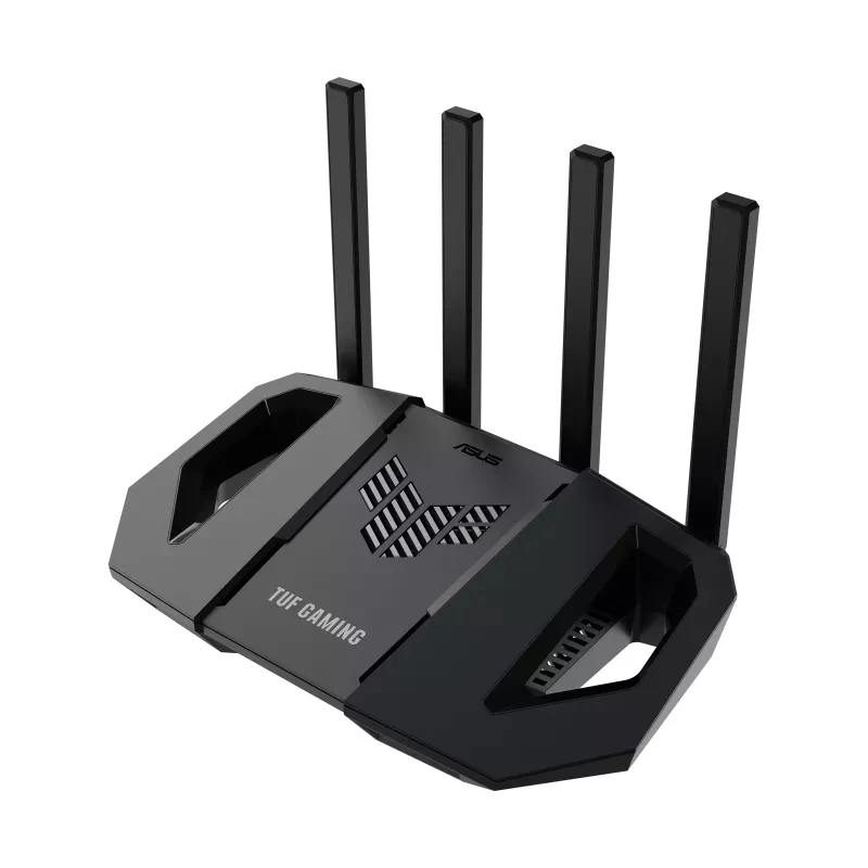 ASUS TUF-BE3600 belaidis maršrutizatorius Gigabit Ethernet Dviejų juostų (2,4 GHz / 5 GHz) Juodas