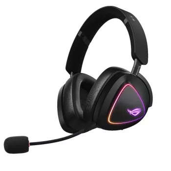 Ausinės ASUS ROG DELTA II Juodos – Belaidės ir Laidinės, Žaidimų, USB Type-C, Bluetooth