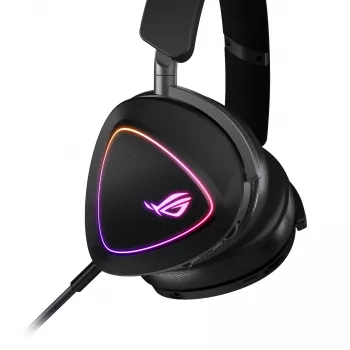 Ausinės ASUS ROG DELTA II Juodos – Belaidės ir Laidinės, Žaidimų, USB Type-C, Bluetooth