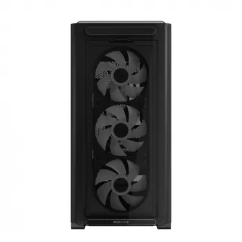 ASUS A23 PLUS TG ARGB BLACK korpusas, juodas, micro ATX, Mini-ITX, 16,5 cm, 38 cm