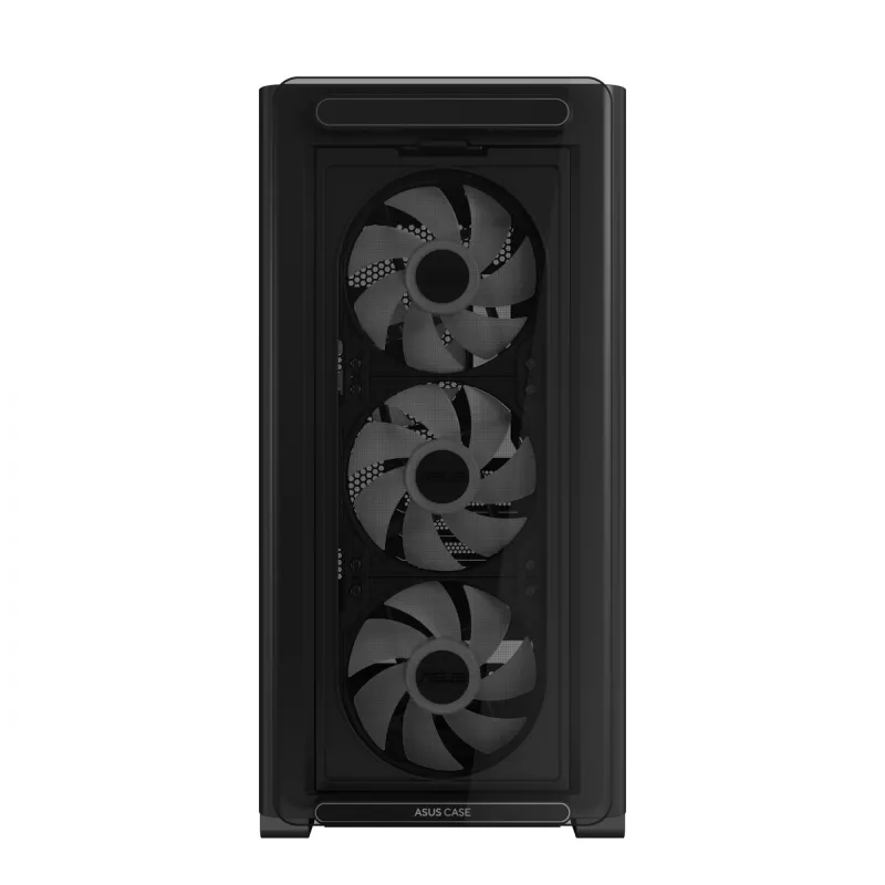 ASUS A23 PLUS TG ARGB BLACK korpusas, juodas, micro ATX, Mini-ITX, 16,5 cm, 38 cm
