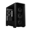 ASUS A23 PLUS TG ARGB BLACK korpusas, juodas, micro ATX, Mini-ITX, 16,5 cm, 38 cm
