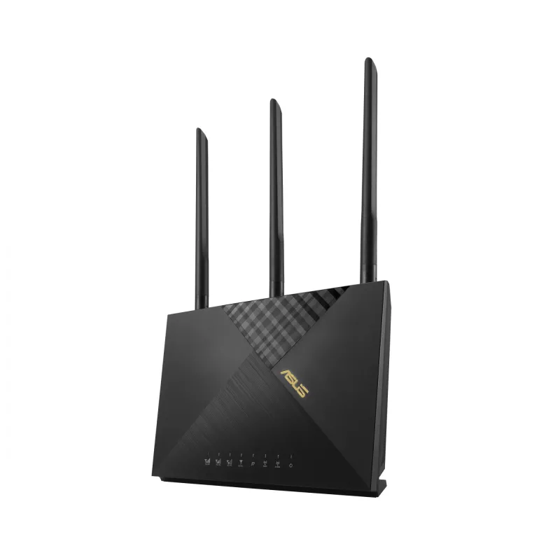 ASUS 4G-AX56 belaidis maršrutizatorius Gigabit Ethernet dviejų juostų (2,4 GHz / 5 GHz) juodas