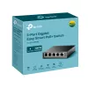 TP-Link 5 prievadų gigabaitinis Easy Smart jungiklis su 4 PoE+ prievadais, L2, Gigabit Ethernet (10/100/1000), maitinimas per Ethernet (PoE)