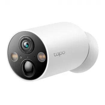 TP-Link Tapo belaidė išmanioji apsaugos kamera, IP, lauko, belaidė, ant lubų/sienos, balta, bullet