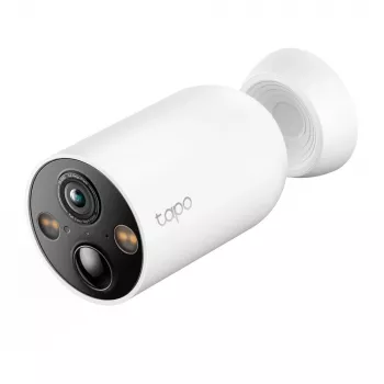 TP-Link Tapo belaidė išmanioji apsaugos kamera, IP, lauko, belaidė, ant lubų/sienos, balta, bullet