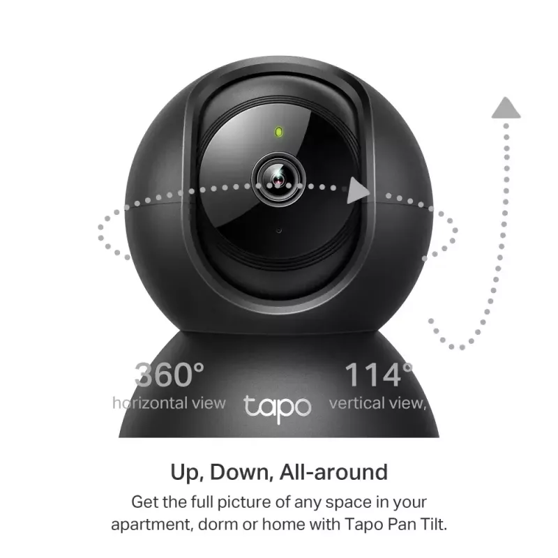 TP-Link Tapo C211 Vidinė IP stebėjimo kamera su 2K raiška, Wi-Fi, pan/tilt