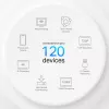 TP-Link Deco X10 AX1500 „Wi-Fi 6“ tinklo sistema (3 vnt.), balta