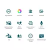 TP-Link VIGI 5MP Full-Color kupolinė tinklo kamera, IP stebėjimo kamera, vidaus ir lauko, laidinė, 120 dB, CE, NTRA, VCCI, KC, BSMI, FCC, IC, luboms