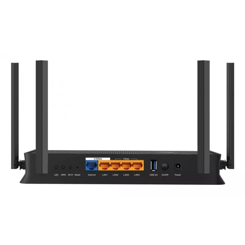 TP-Link Archer BE230 belaidis maršrutizatorius 2.5 Gigabit Ethernet dviejų juostų (2,4 GHz / 5 GHz) Juodas