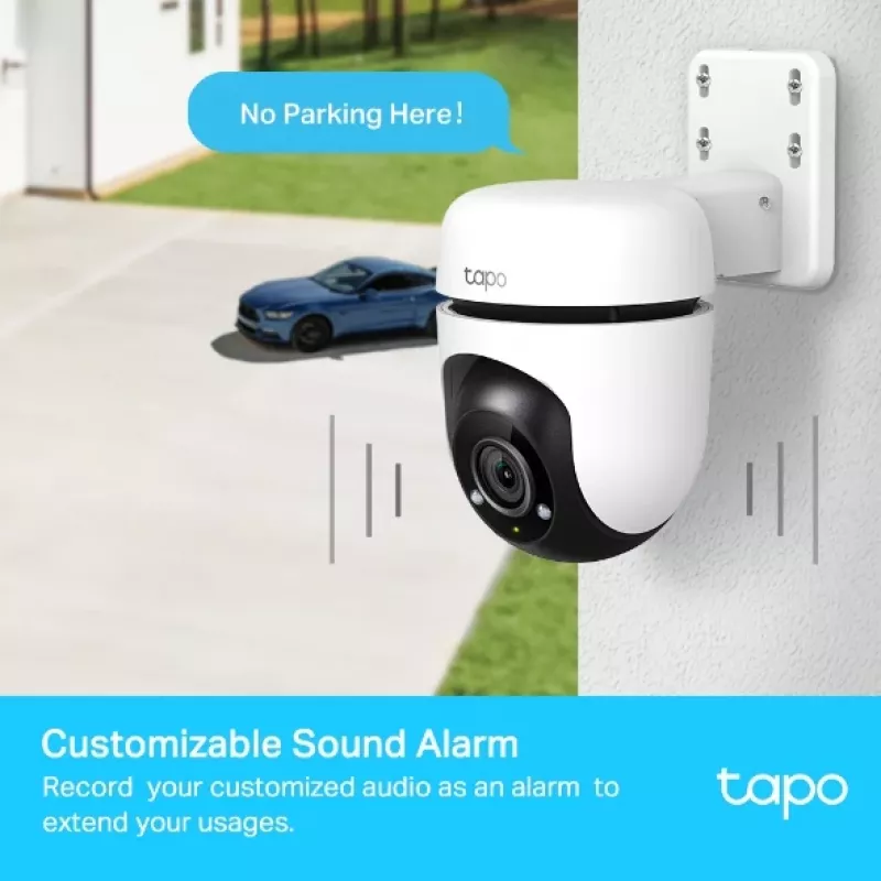TP-Link Tapo lauko stebėjimo kamera su PTZ, IP, vidaus ir lauko, belaidė, 1080p