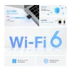 TP-Link Archer AX1800 Nano belaidis Wi-Fi 6 USB adapteris, 1800 Mbit/s, juodas