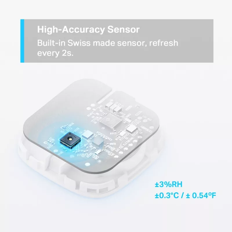TP-Link Tapo T310 išmanusis temperatūros ir drėgmės jutiklis, vidaus, belaidis