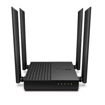 TP-Link Archer C64 belaidis maršrutizatorius Gigabit Ethernet dviejų juostų (2,4 GHz / 5 GHz) Juodas
