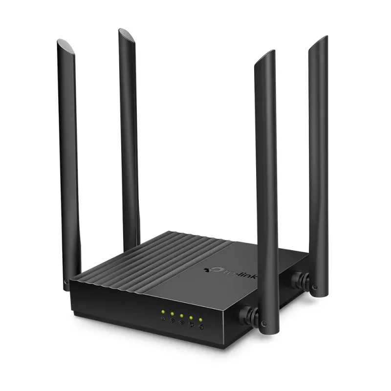 TP-Link Archer C64 belaidis maršrutizatorius Gigabit Ethernet dviejų juostų (2,4 GHz / 5 GHz) Juodas