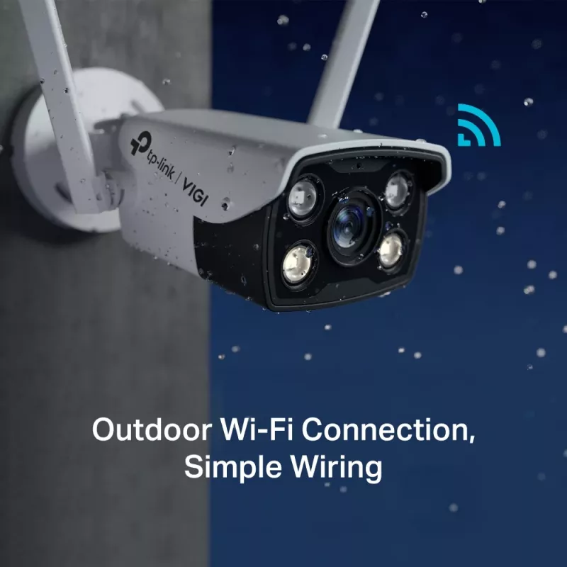 TP-Link VIGI 4MP lauko spalvota belaidė IP kamera