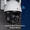 TP-Link VIGI 4MP lauko spalvota Wi-Fi PTZ IP kamera