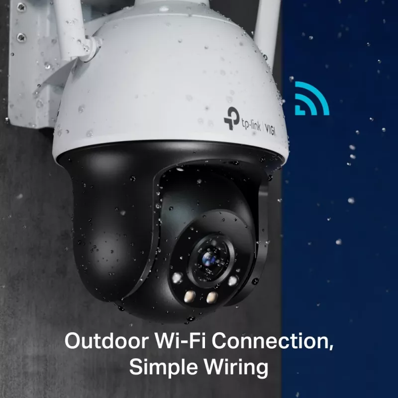 TP-Link VIGI 4MP lauko spalvota Wi-Fi PTZ IP kamera