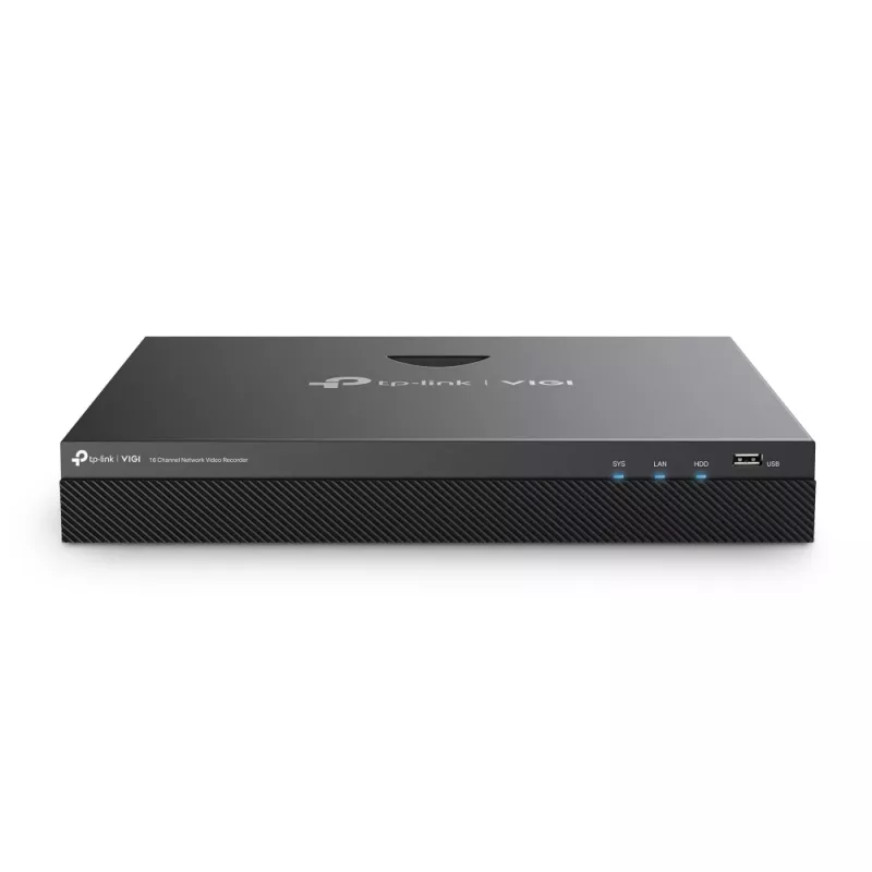 TP-Link VIGI NVR2016H tinklo vaizdo registratorius juodas