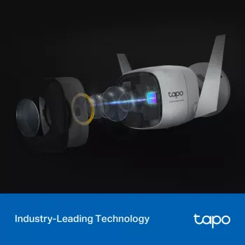 TP-Link Tapo C325WB lauko apsaugos belaidė IP kamera, spalvotas naktinis matymas, 2688×1520, baltas