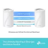 TP-Link BE9300 Viso namo „Mesh“ Wi-Fi 7 sistema (Tri-Band), balta, vidinė, „Mesh“ sistema, trijų juostų (2,4 GHz / 5 GHz / 6 GHz), Wi-Fi 7 (802.11be), 9214 Mbit/s