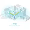 TP-Link Deco X50 AX3000 „WiFi 6“ belaidis maršrutizatorius – 3 vienetų komplektas