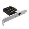 TP-Link TX201 2.5G PCIe tinklo adapteris, vidinis, laidinis, PCI Express, Ethernet, 2500 Mbit/s, juoda, pilka