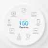 TP-Link Deco X50-5G maršrutizatorius 5G AX3000 WiFi 6 tinklo sistema su įmontuotu 5G modemu