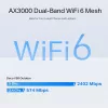 TP-Link Deco X50-Outdoor AX3000 belaidis maršrutizatorius Wi-Fi 6, lauko/patalpų, IP65