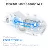 TP-Link Deco X50-Outdoor AX3000 belaidis maršrutizatorius Wi-Fi 6, lauko/patalpų, IP65