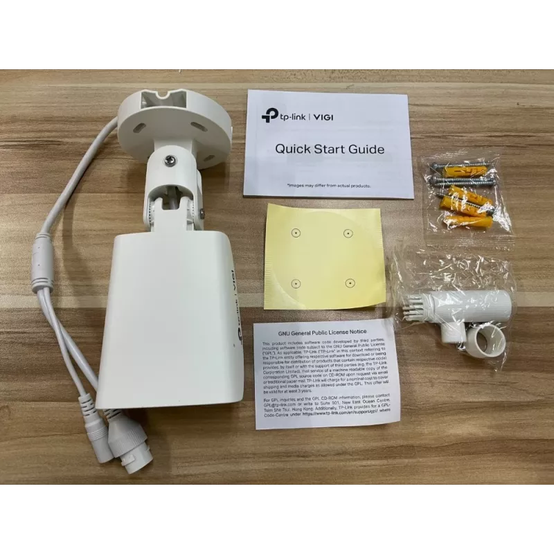 TP-Link VIGI 4MP lauko spalvota kulkos formos IP kamera