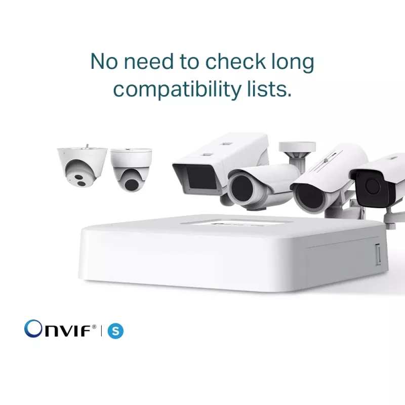 TP-Link VIGI 4 kanalų PoE+ tinklo vaizdo registratorius