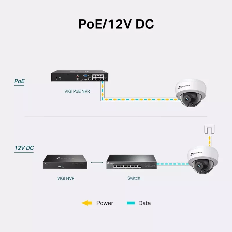 IP stebėjimo kamera TP-Link VIGI 4MP IR Dome (VIGI C240I(4MM))