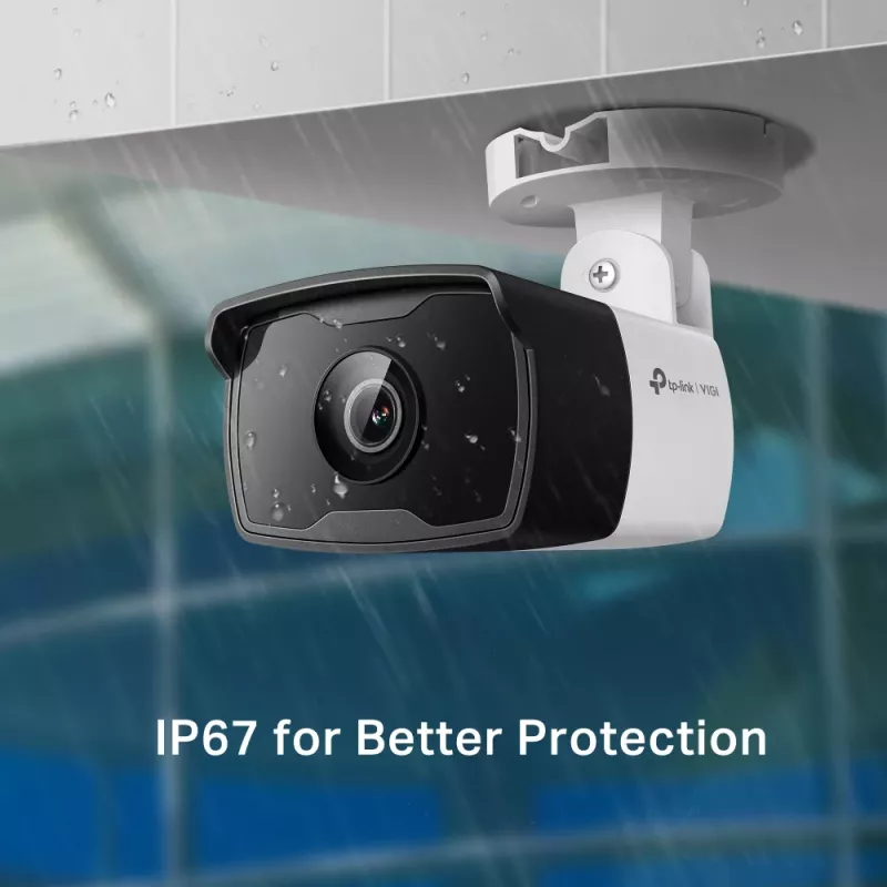 TP-Link VIGI C340I 4MM lauko IP stebėjimo kamera, 4 MP, 2560x1440, IP67