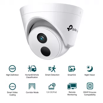 TP-Link VIGI C440I 4MM stebėjimo kamera IP kupolinė vidaus 2560 x 1440 taškų luboms