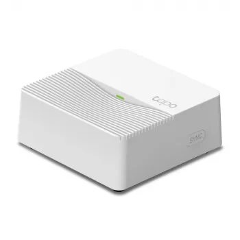 TP-Link Tapo Smart Hub (belaidis ryšys, Wi-Fi 4, iki 64 įrenginių, baltas)