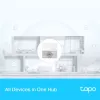 TP-Link Tapo Smart Hub (belaidis ryšys, Wi-Fi 4, iki 64 įrenginių, baltas)