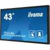 Monitorius iiyama TF4339AS-B1AG 108 cm (42,5 colio) 4K Ultra HD LED liečiamuoju ekranu, juodas
