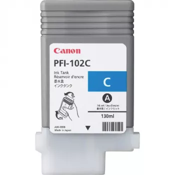 Originalus Canon PFI-102C rašalo bakelis, žydra spalva