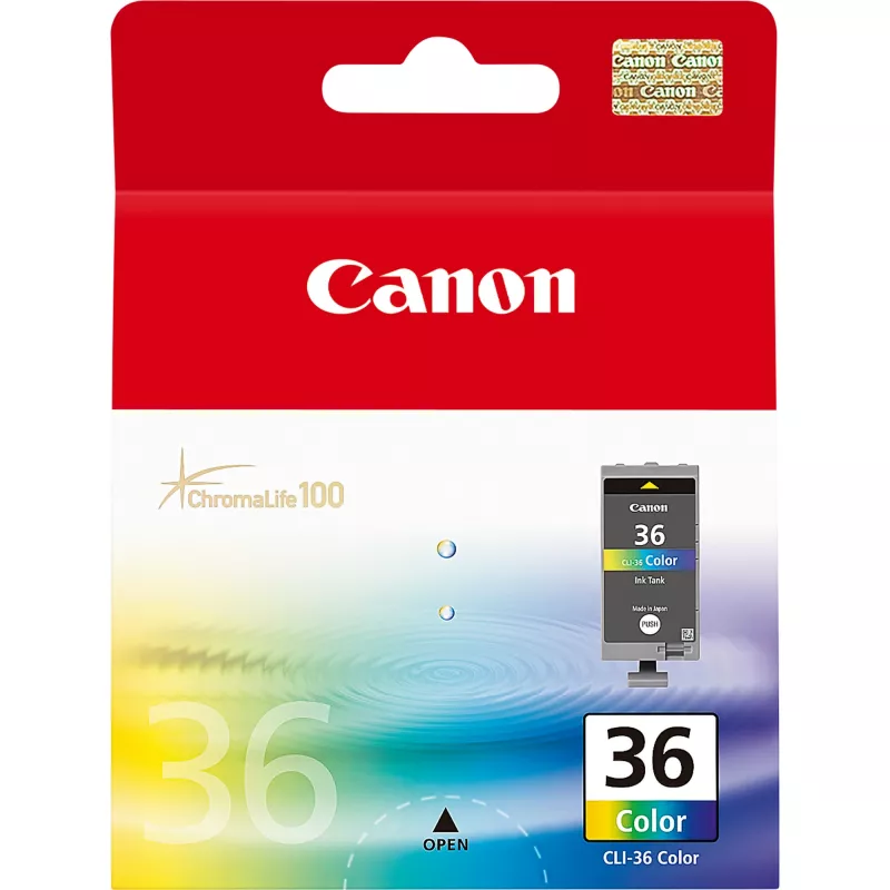 Canon CLI-36 spalvų kasetė (ciano, purpurinė, geltona)