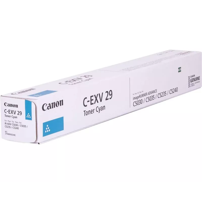 Canon C-EXV29 originalus tonero kasetė 1 vnt. Cyan