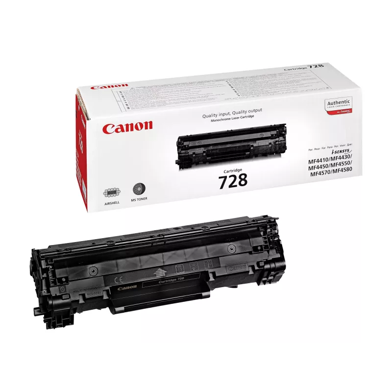 Canon 728 kasetė su toneriu, 2100 puslapių, juoda, 1 vnt.