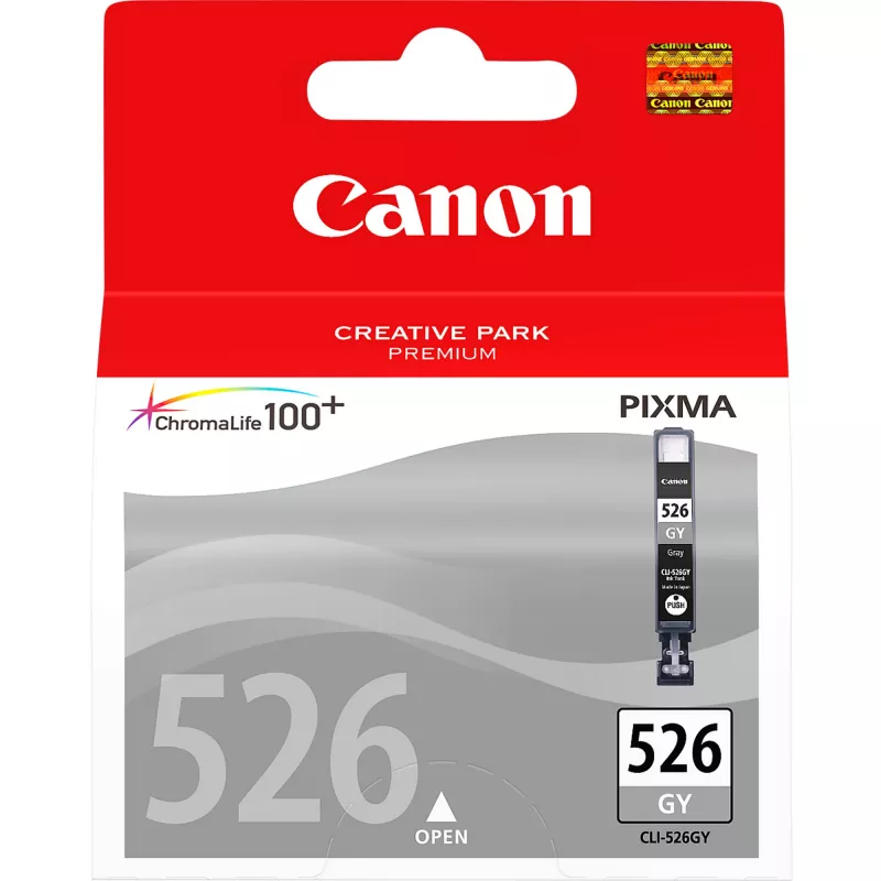 Kasetė su rašalu Canon CLI-526GY Pilka