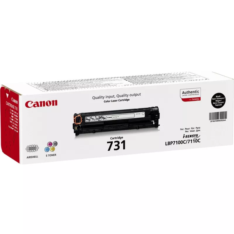 Canon 731 originalus juodas kasetė