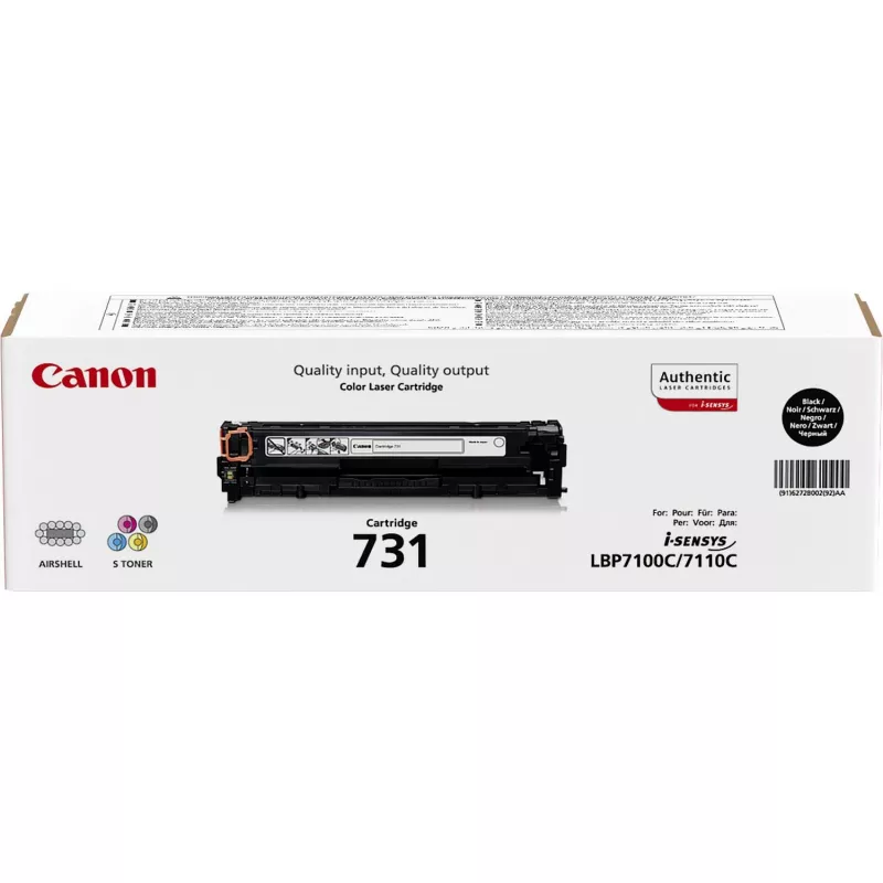 Canon 731 originalus juodas kasetė