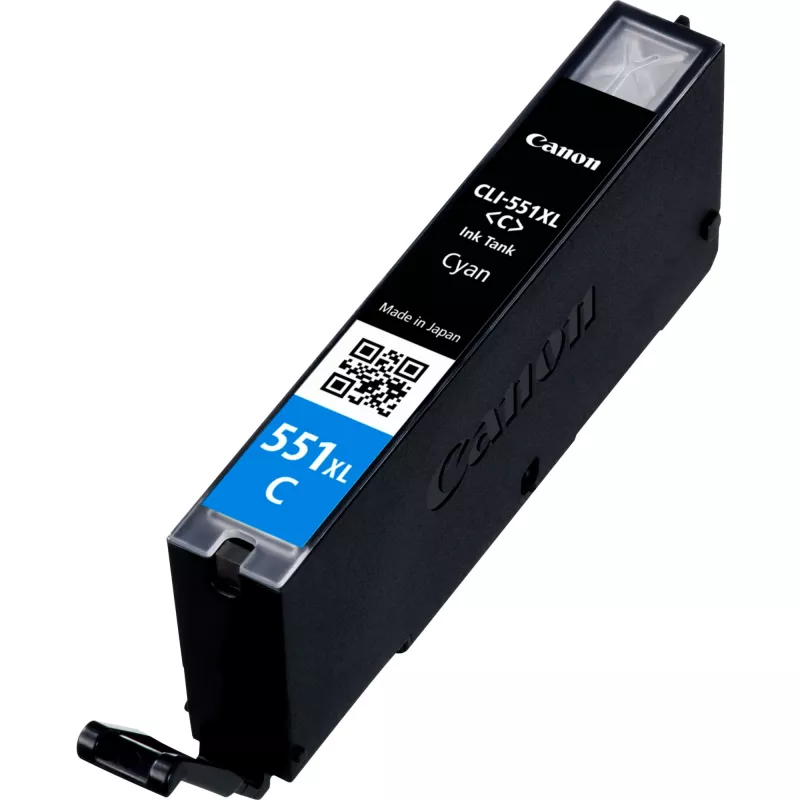Canon CLI-551XL didelės talpos žalsvai mėlyna rašalo kasetė