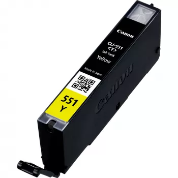 Kasetė Canon CLI-551 Y geltona